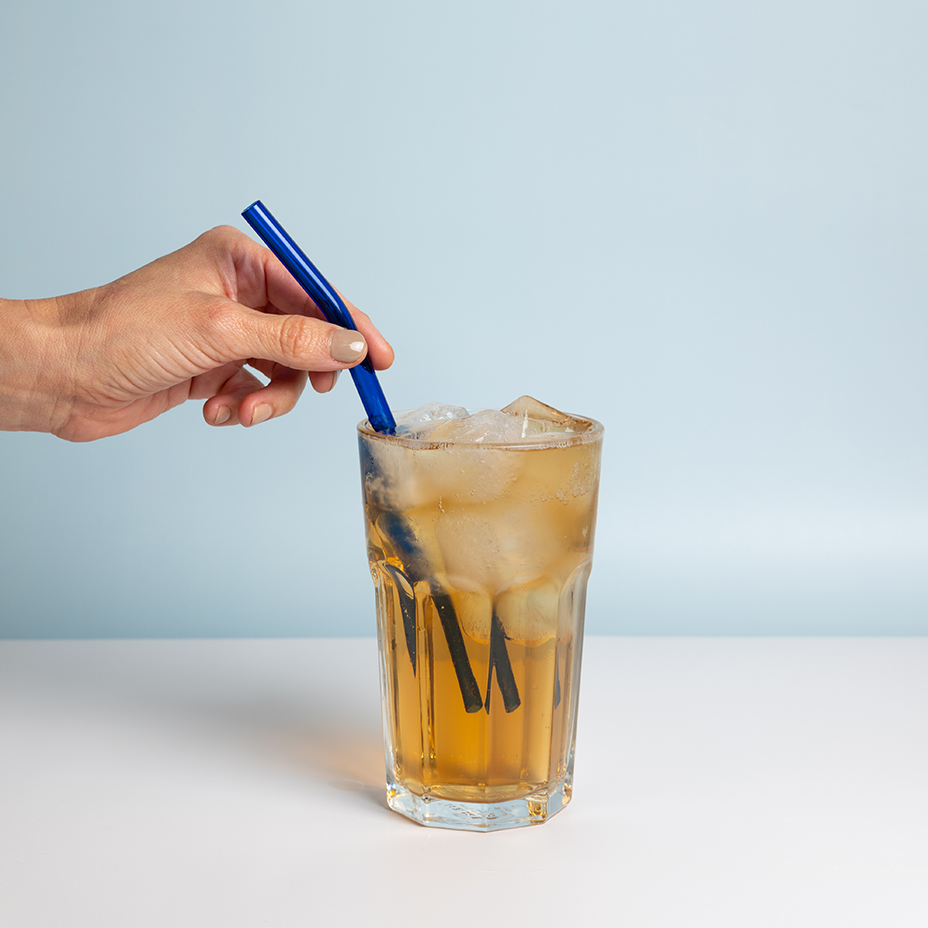 Earl Grey with Straw